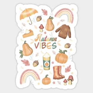 Autumn vibes Sticker